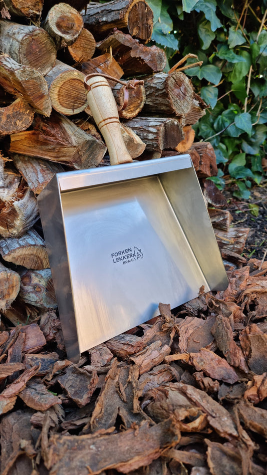 Forken Lekker Braai Dust Pan – Stainless Steel