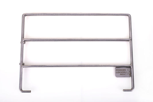 Forken Lekker Braai 3-Tier Folding Grid Stand- Stainless Steel