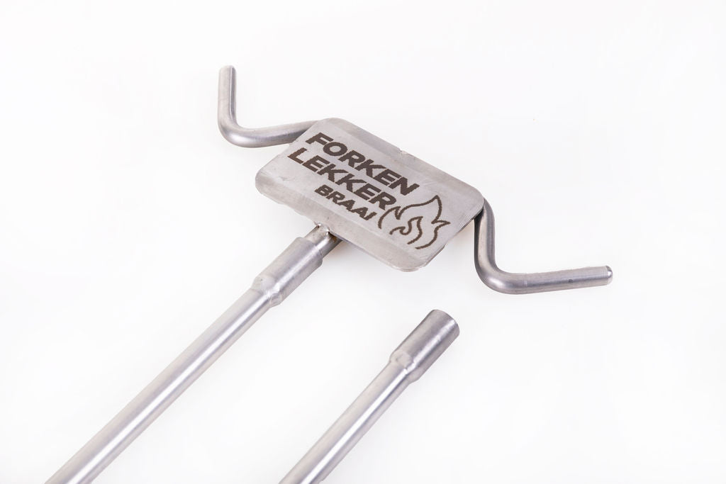 Forken Lekker Braai Hang EM Ground Stake – hook detail close-up