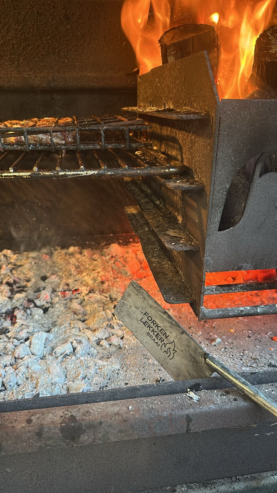 Forken Lekker Braai Scraper – Stainless Steel