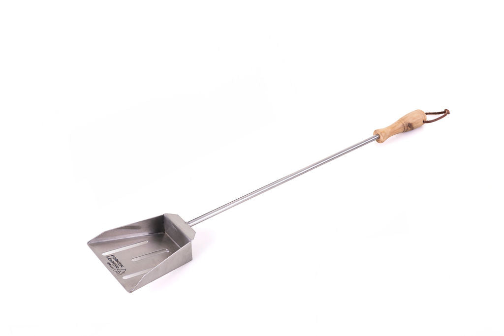 Forken Lekker Braai Slotted Spade – stainless steel scoop with filter slots