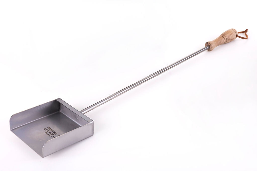 Forken Lekker Braai Spade – stainless steel scoop front view
