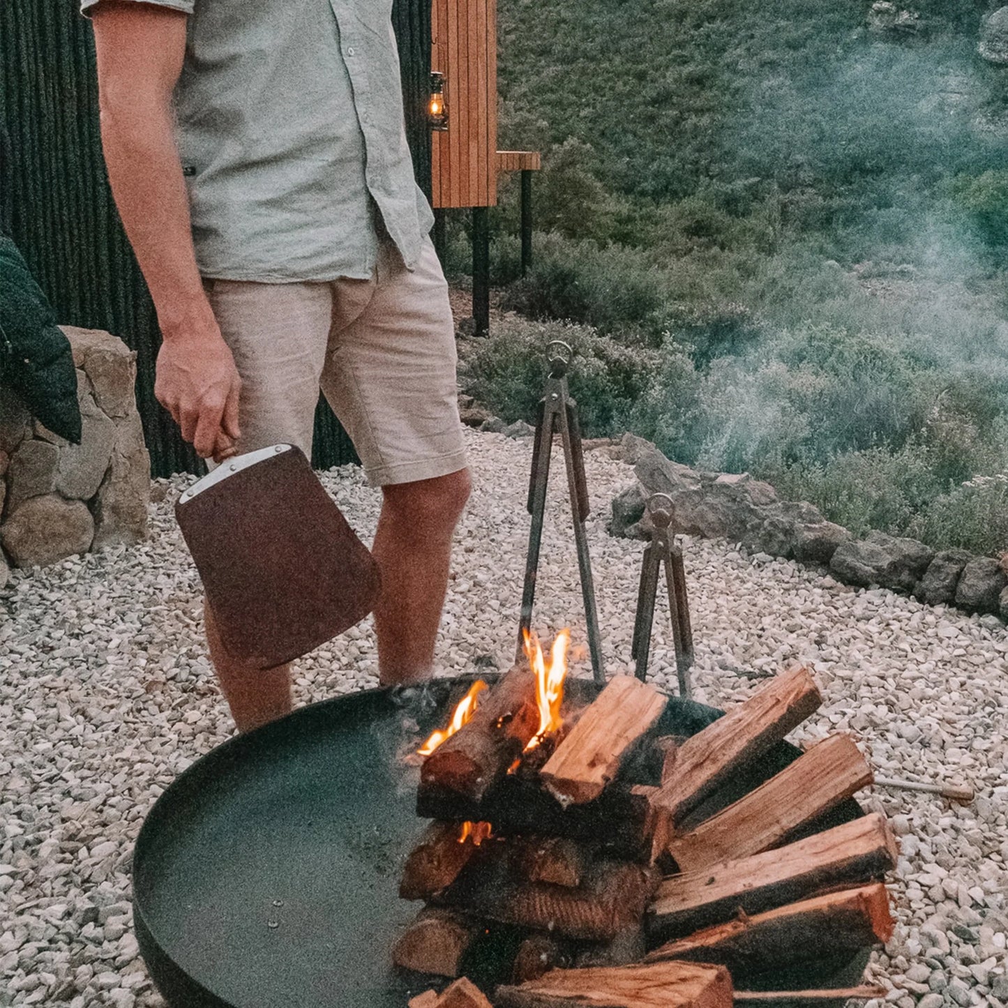 Donkey Paddle 40cm – in use alongside the Donkey Long Tong