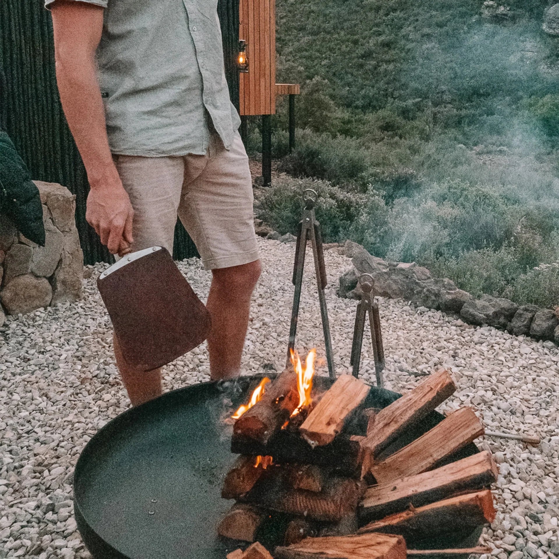 Donkey Paddle 40cm – in use alongside the Donkey Long Tong