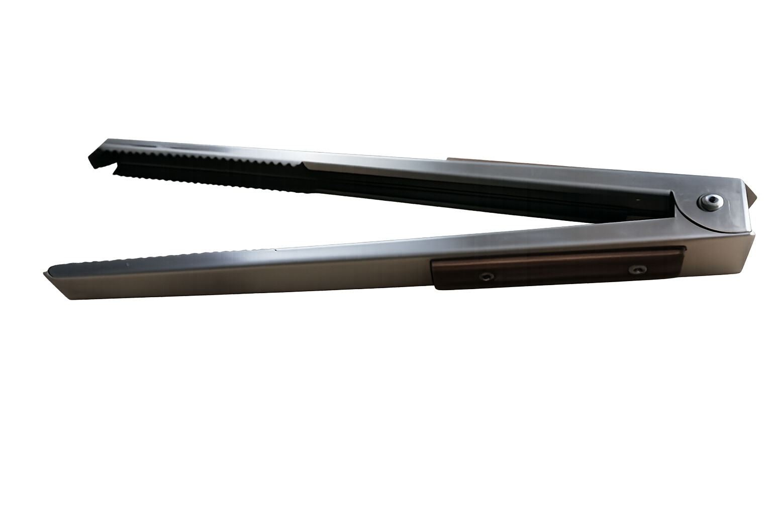 Braai Tong Stainless Steel 400mm – full length product shot