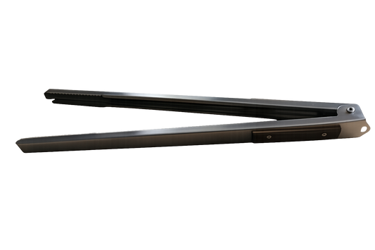 Braai Tong Stainless Steel 550mm – full length product shot
