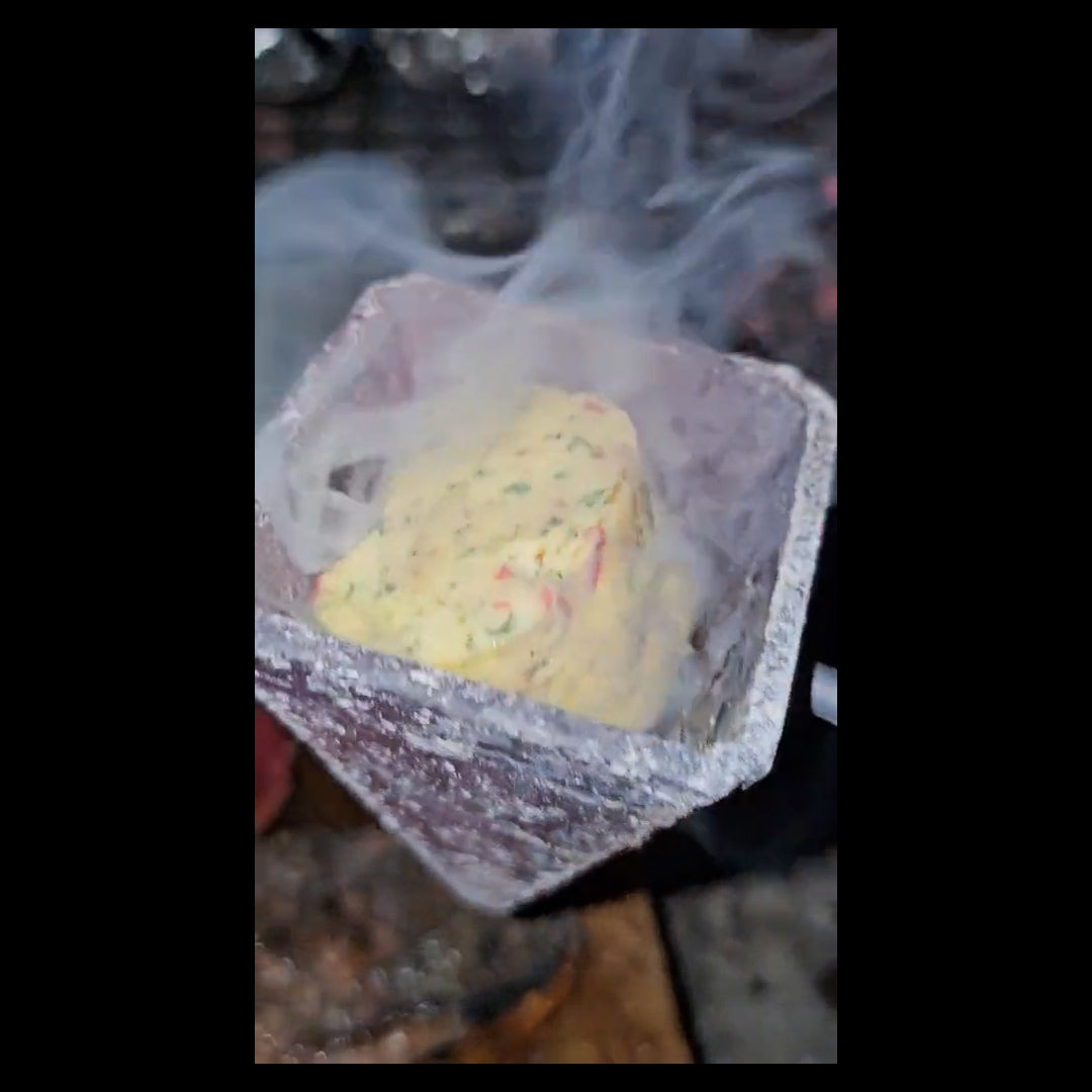 Flambadou with Bag Stand and Cup – cone detail close-up