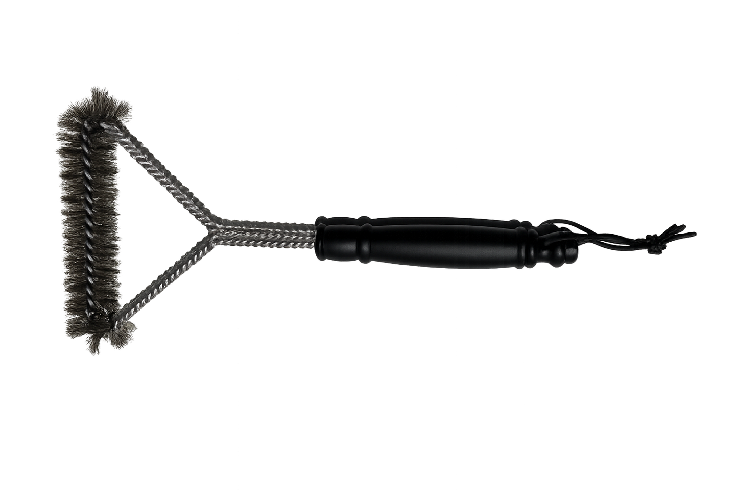 Braai Grid Cleaner Brush – stainless steel brush front view